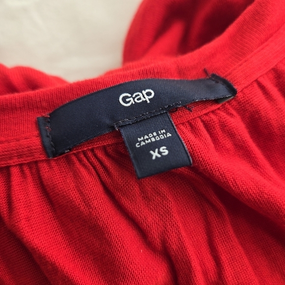 Red Gap Dress - Picture 2 of 8